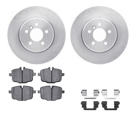 DYNAMIC FRICTION CO 6512-31538, Rotors with 5000 Advanced Brake Pads includes Hardware 6512-31538